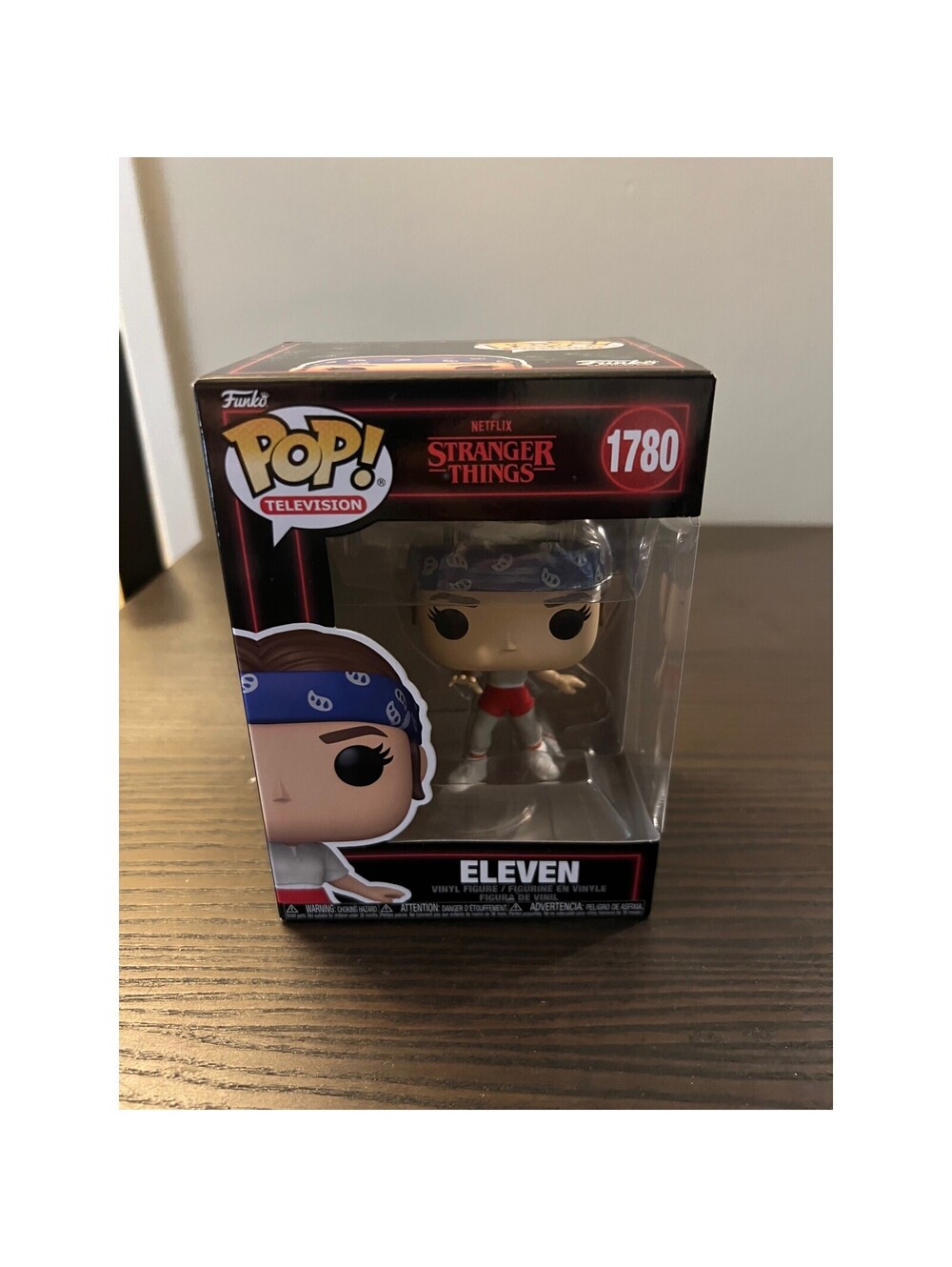 NEW IN HAND Eleven w/ Bandana Stranger Things Season 5 Funko Pop #1780 TV Five